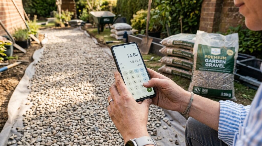 Close-up lifestyle photo of hands holding a smartphone with 