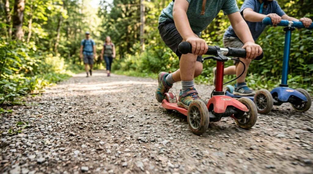 Photorealistic stock image, 16:9 format: Close-up of childre